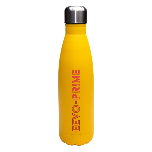 Stainless Steel Insulated Drinks Water Bottle 500ml Eevo Prime Yellow 128 U