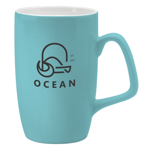 Pantone Matched Corporate Colour Coated Mug Printed Logo